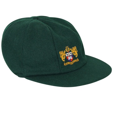 Baggy Cricket Cap - Bottle Green